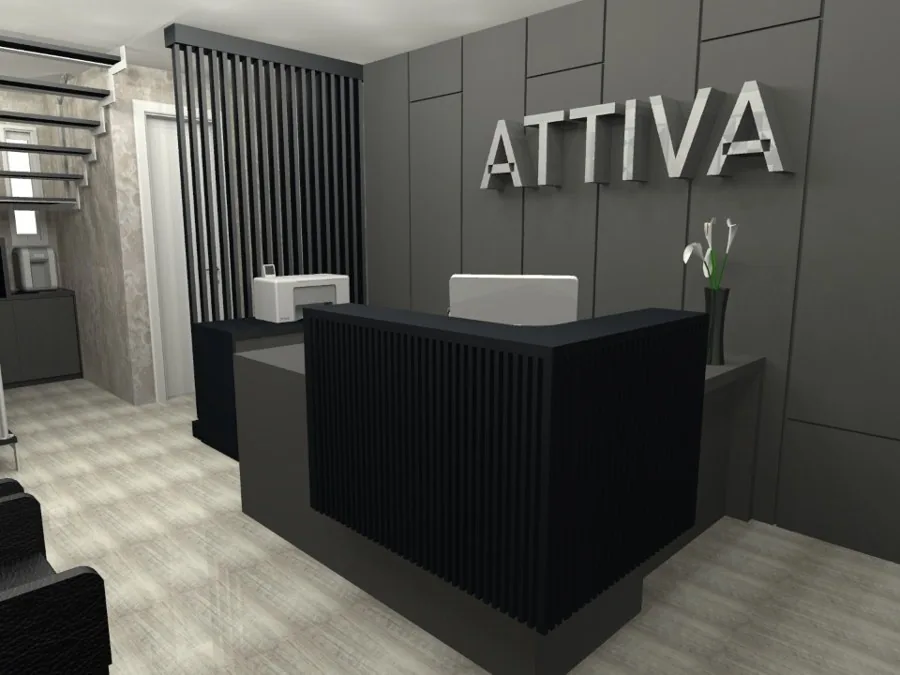 Recepção da sede Attiva