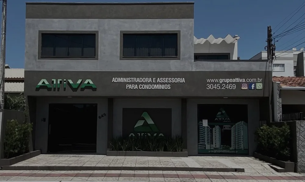 Sede própria da Attiva hoje em Itajaí